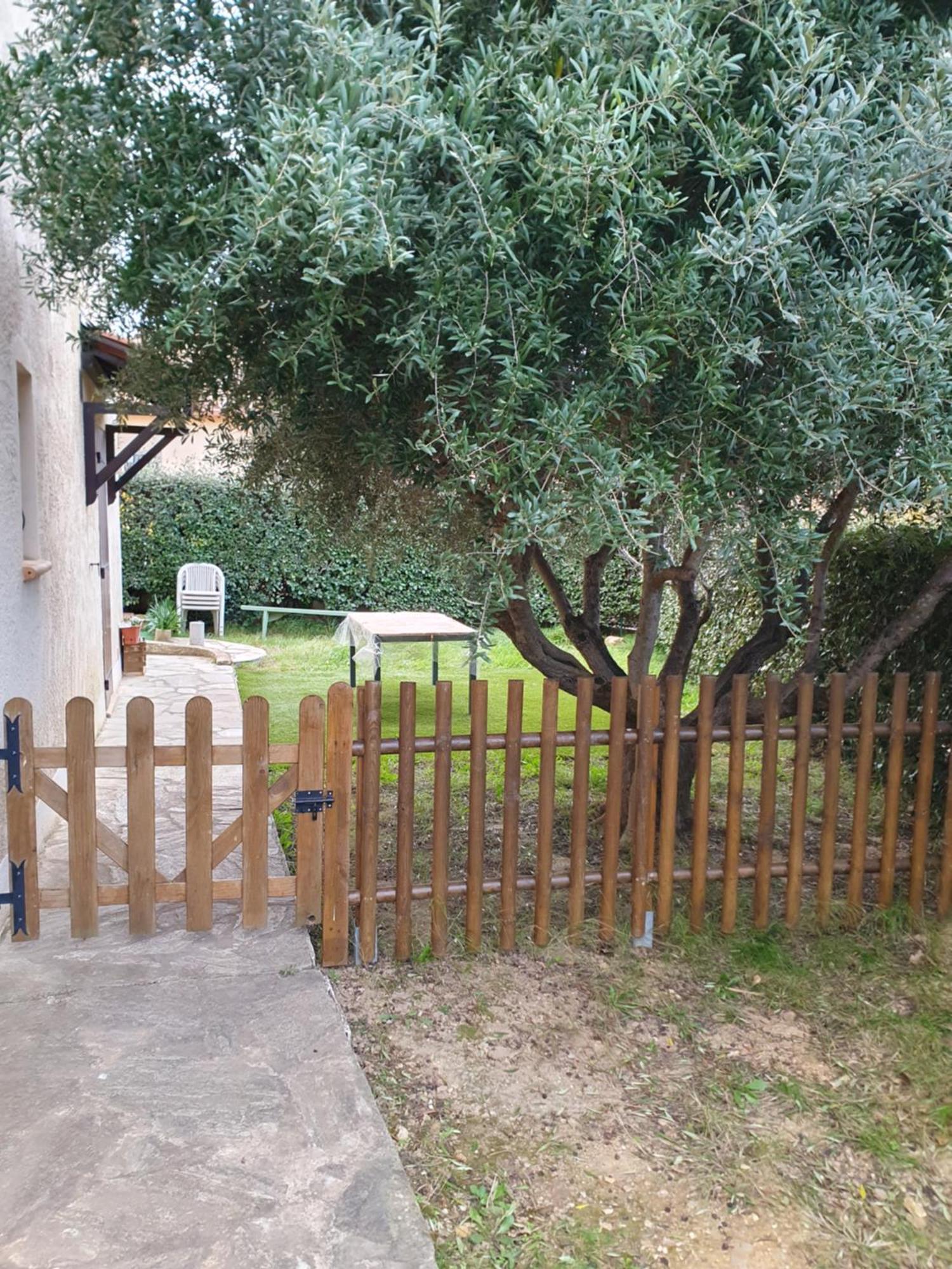 Appartement T2 Bas De Villa Avec Jardinet Au Calme Proche Mer La Seyne-sur-Mer Exterior photo